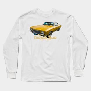 1971 Chevrolet Monte Carlo SS Coupe Long Sleeve T-Shirt